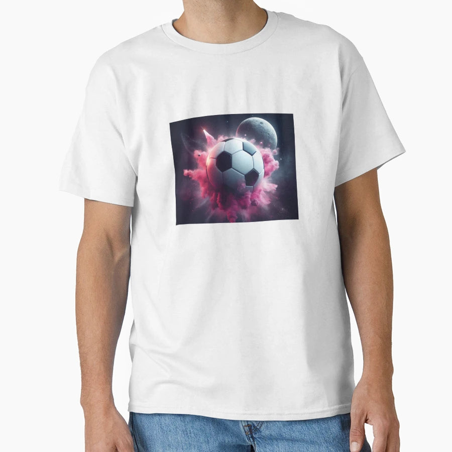 Space Soccer T-Shirt - Novelty Apparel Unisex - T-Shirt, Sweatshirt, Hoodie