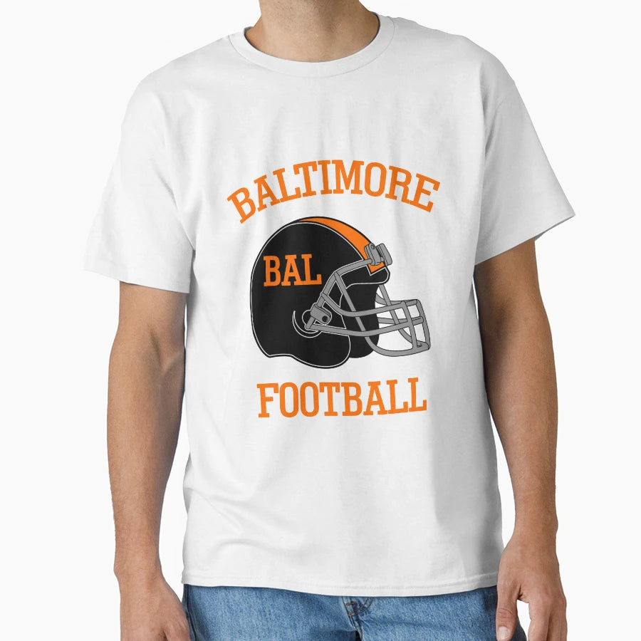Baltimore Football And T-Shirt - Casual Everyday Wear Men Women - T-Shirt, Sweatshirt, Hoodie