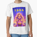 Tara Varsity Cheer Evening Vibes T-Shirt - Graphic Print Unisex - T-Shirt, Sweatshirt, Hoodie