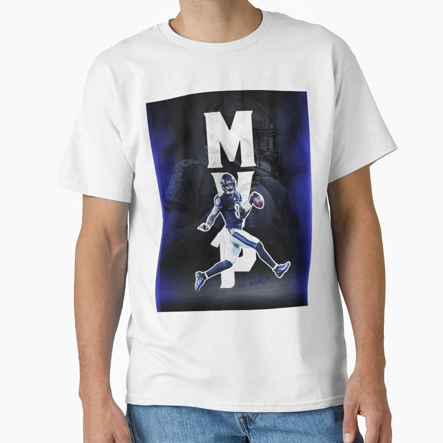 Lamar Baltimore Sports Art T-Shirt - Streetwear Style Men Women - T-Shirt, Sweatshirt, Hoodie