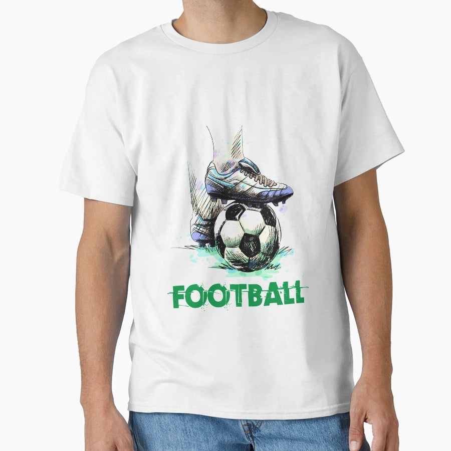 Football T-Shirt - Trendy Graphic Men Women - T-Shirt, Sweatshirt, Hoodie