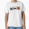 Eat Sleep Basketball T-Shirt - Graphic Print for Adults - T-Shirt, Sweatshirt, Hoodie