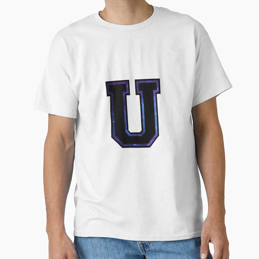 U Varsity Letter T-Shirt - Unique Graphic for Adults - T-Shirt, Sweatshirt, Hoodie