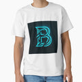 B Logo T-Shirt - Minimalist Print for Adults - T-Shirt, Sweatshirt, Hoodie