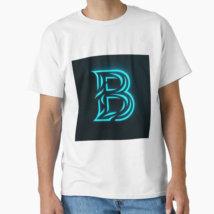 B Logo T-Shirt - Minimalist Print for Adults - T-Shirt, Sweatshirt, Hoodie