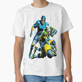 Gridiron Clash Intensity Motion Football T-Shirt - Trendy Graphic Unisex - T-Shirt, Sweatshirt, Hoodie