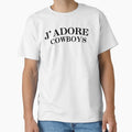 Jadore Cowboys Kendall Jenner T-Shirt - Casual Everyday Wear Men Women - T-Shirt, Sweatshirt, Hoodie