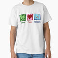 Peace Love Croquet T-Shirt - Streetwear Style Men Women - T-Shirt, Sweatshirt, Hoodie