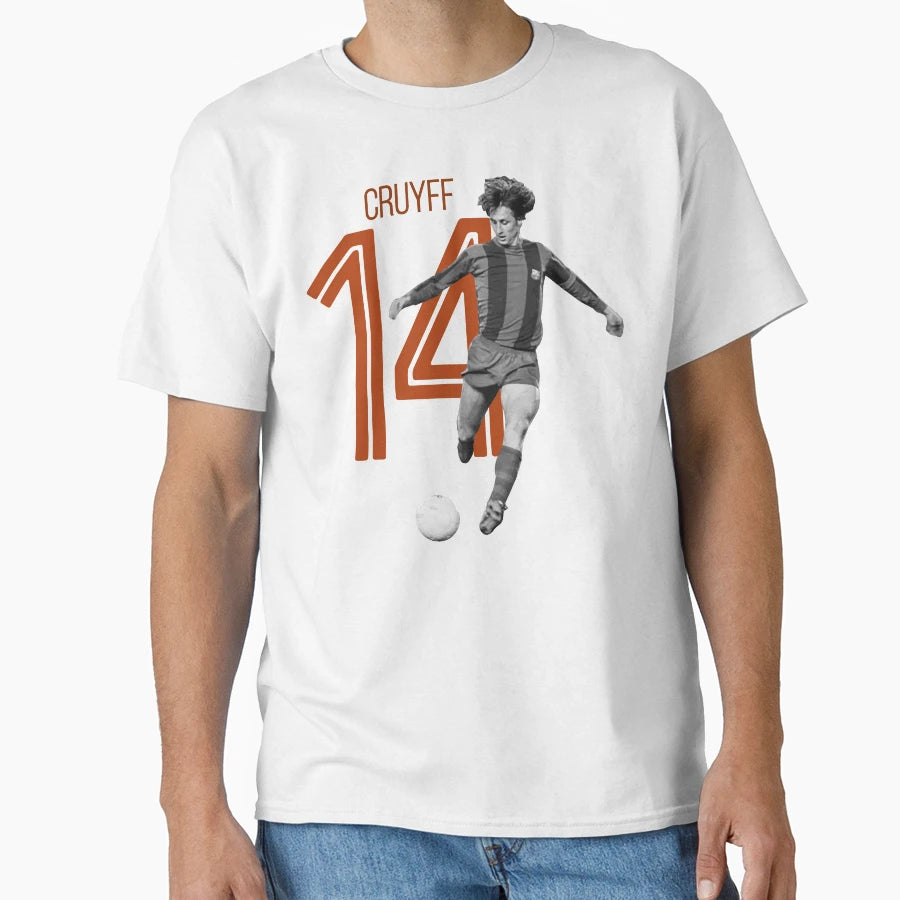Johann Cruyff Dise O 2 T-Shirt - Novelty Apparel for Adults - T-Shirt, Sweatshirt, Hoodie