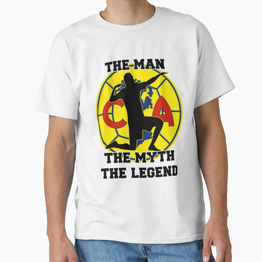 Aguilas Del America Cuautemoc Blanco T-Shirt - Custom Art Print Unisex - T-Shirt, Sweatshirt, Hoodie
