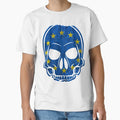 Europe Skull T-Shirt - Trendy Graphic for Adults - T-Shirt, Sweatshirt, Hoodie