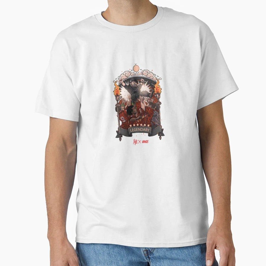 Jurgen Klopp Legendary Liverpool T-Shirt - Unique Graphic Men Women - T-Shirt, Sweatshirt, Hoodie