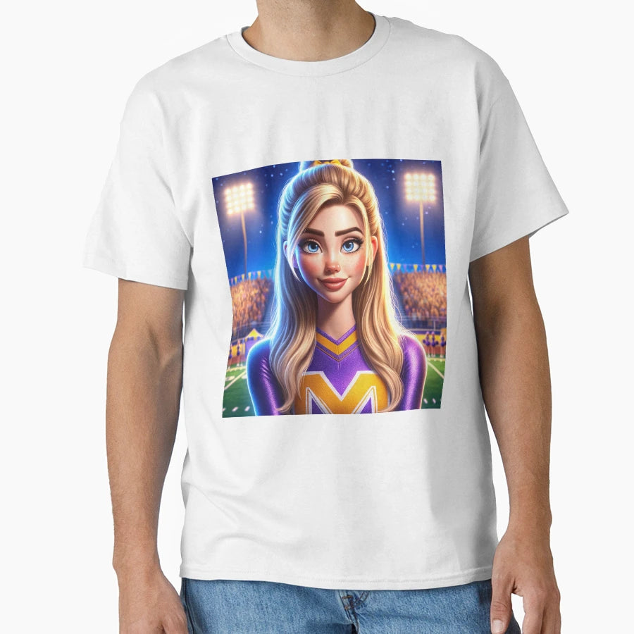 Jessica Middleton Cheerleader Friday T-Shirt - Minimalist Print Unisex - T-Shirt, Sweatshirt, Hoodie