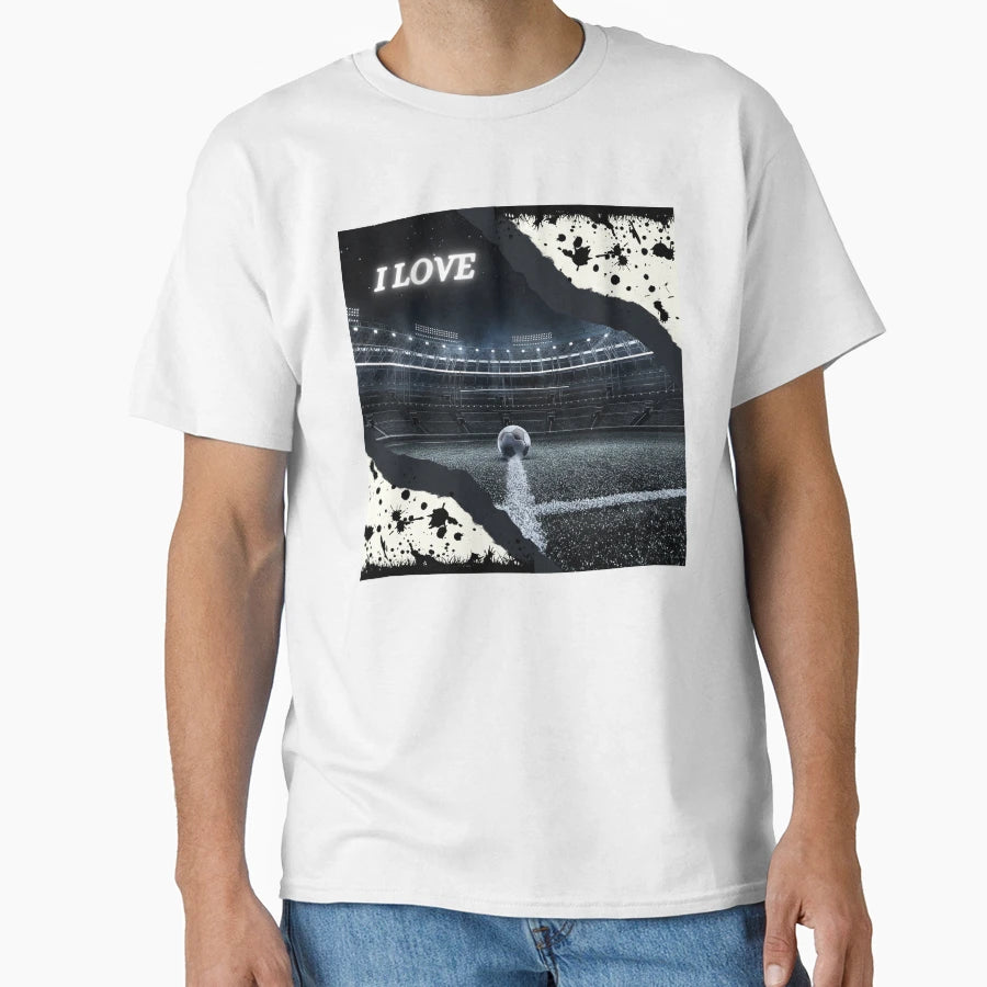 Soccer T-Shirt - Aesthetic Graphic Men Women - T-Shirt, Sweatshirt, Hoodie