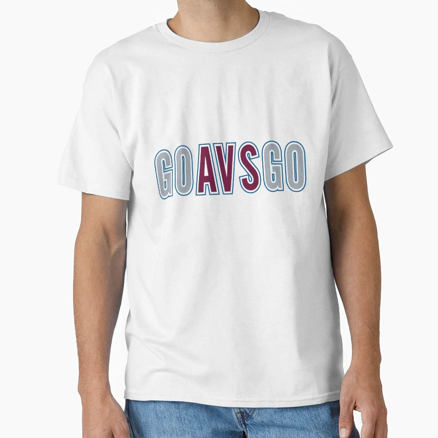 Go Avs T-Shirt - Fun Novelty Design Men Women - T-Shirt, Sweatshirt, Hoodie
