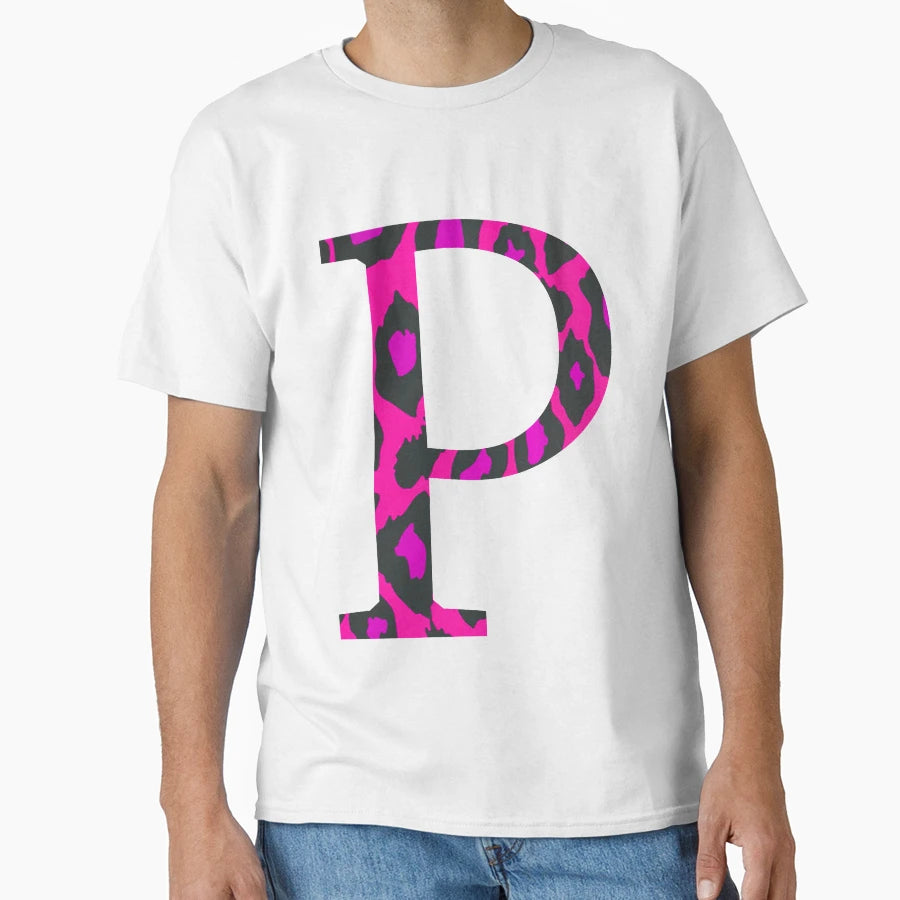 Rho Or P Initial T-Shirt - Novelty Apparel Men Women - T-Shirt, Sweatshirt, Hoodie