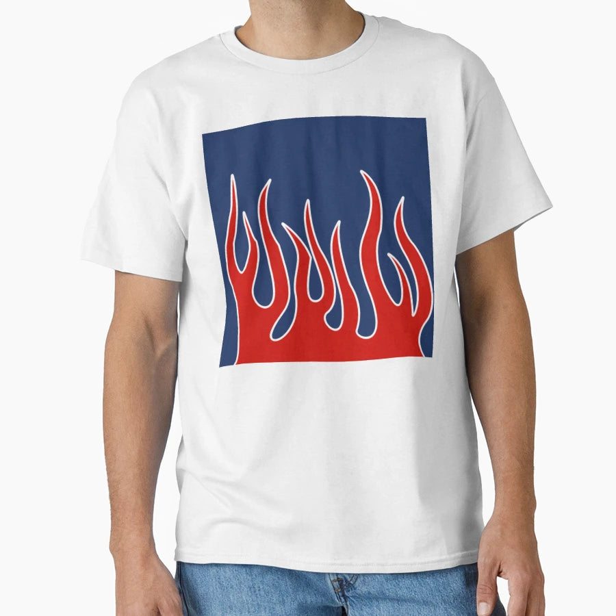 Optimus Flames 2 T-Shirt - Unique Graphic for Adults - T-Shirt, Sweatshirt, Hoodie