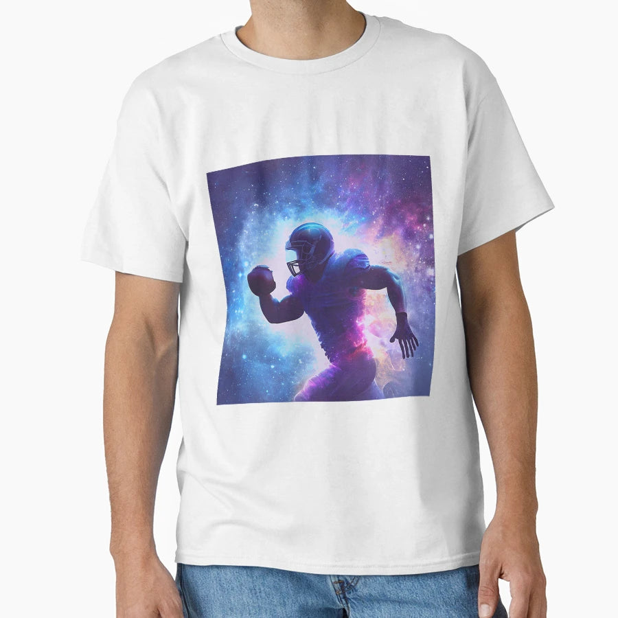 Cosmic Touchdown T-Shirt - Trendy Graphic for Adults - T-Shirt, Sweatshirt, Hoodie