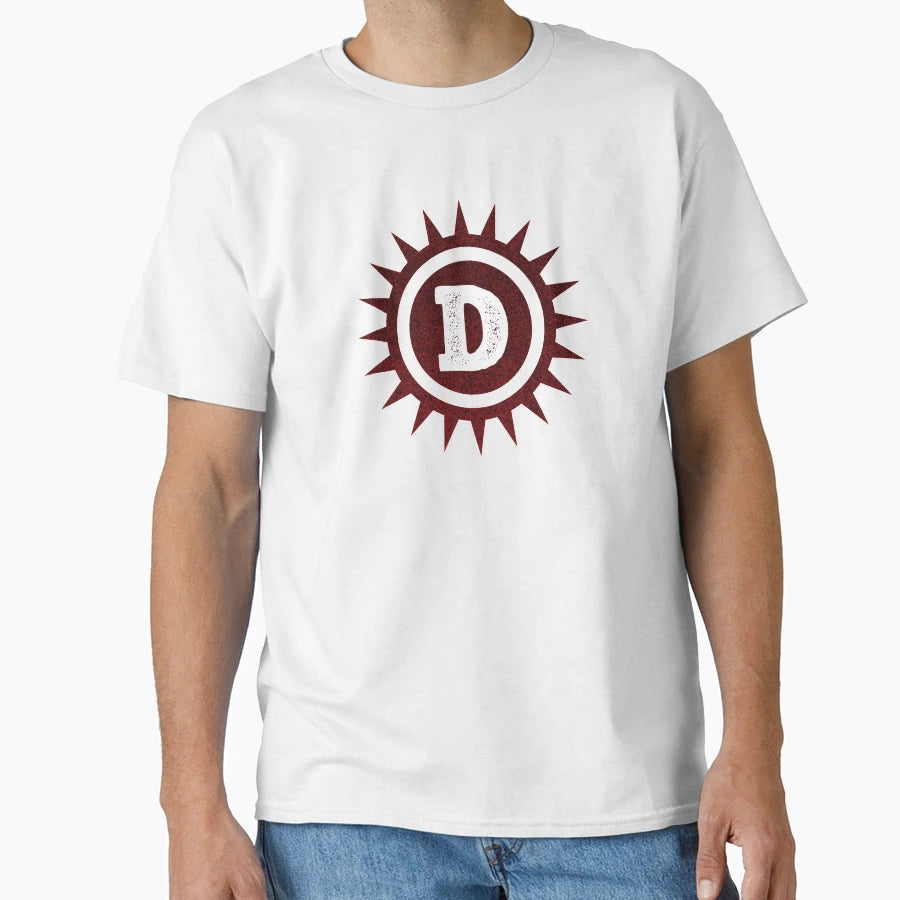 Monogram D Red Spike Logo T-Shirt - Graphic Print Men Women - T-Shirt, Sweatshirt, Hoodie