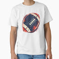 Grunge American Football Stars T-Shirt - Custom Art Print for Adults - T-Shirt, Sweatshirt, Hoodie