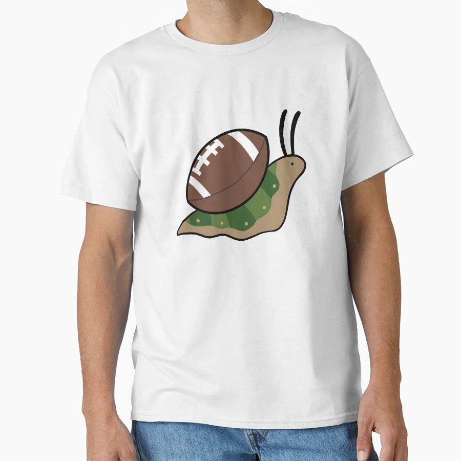 Football Snail T-Shirt - Graphic Print for Adults - T-Shirt, Sweatshirt, Hoodie