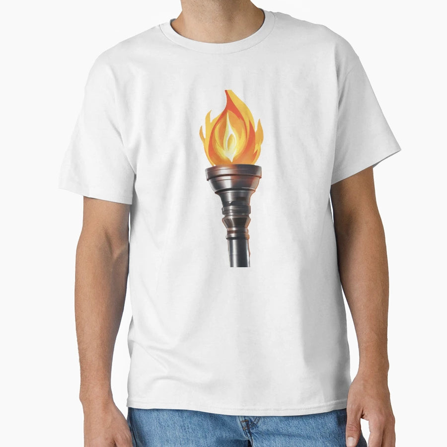Torch T-Shirt - Unique Graphic Men Women - T-Shirt, Sweatshirt, Hoodie
