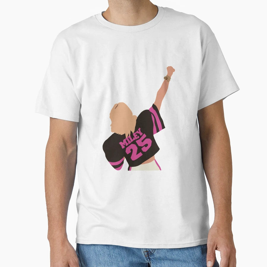 Miley Cyrus Super Bowl T-Shirt - Novelty Apparel Men Women - T-Shirt, Sweatshirt, Hoodie