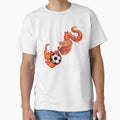 Playful Dragon Tumbling Soccer Ball T-Shirt - Unique Graphic Unisex - T-Shirt, Sweatshirt, Hoodie