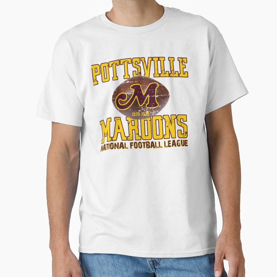 Pottsville Maroons T-Shirt - Custom Art Print for Adults - T-Shirt, Sweatshirt, Hoodie