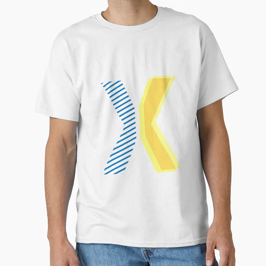 Blue And Greek Chi X T-Shirt - Streetwear Style Men Women - T-Shirt, Sweatshirt, Hoodie