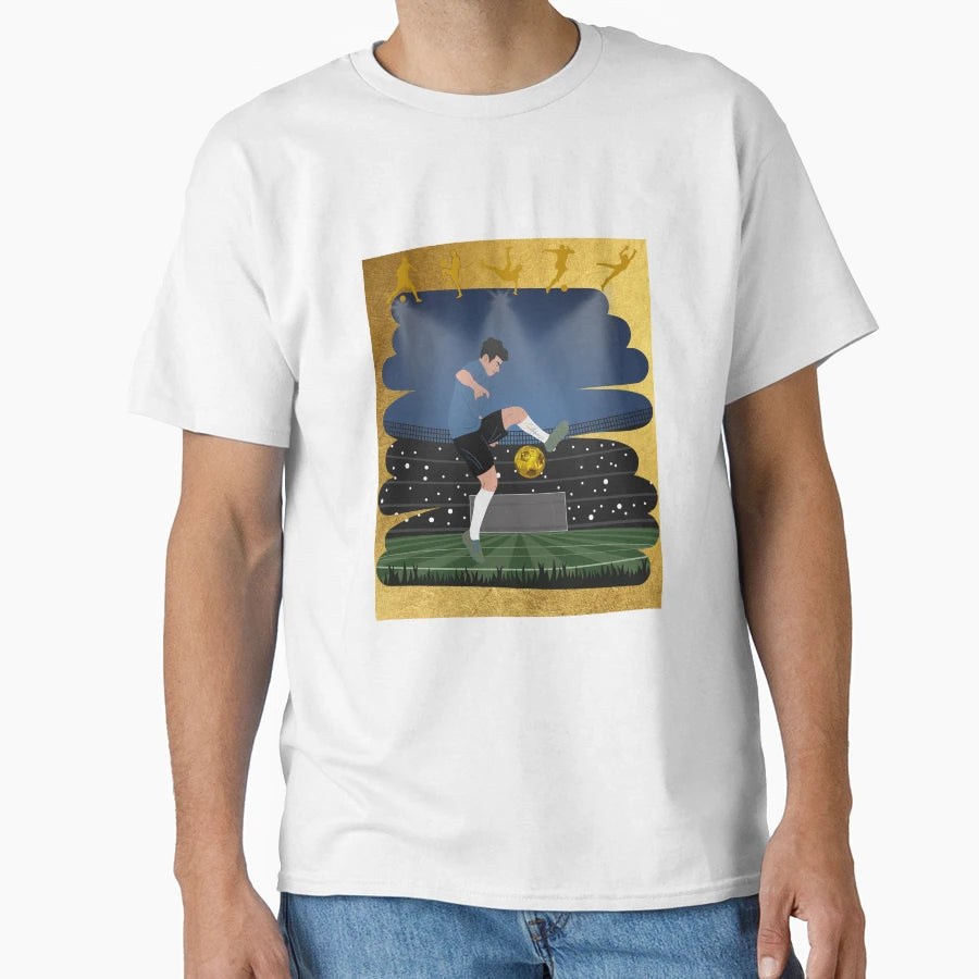 Football Soccer Lover T-Shirt - Custom Art Print Unisex - T-Shirt, Sweatshirt, Hoodie