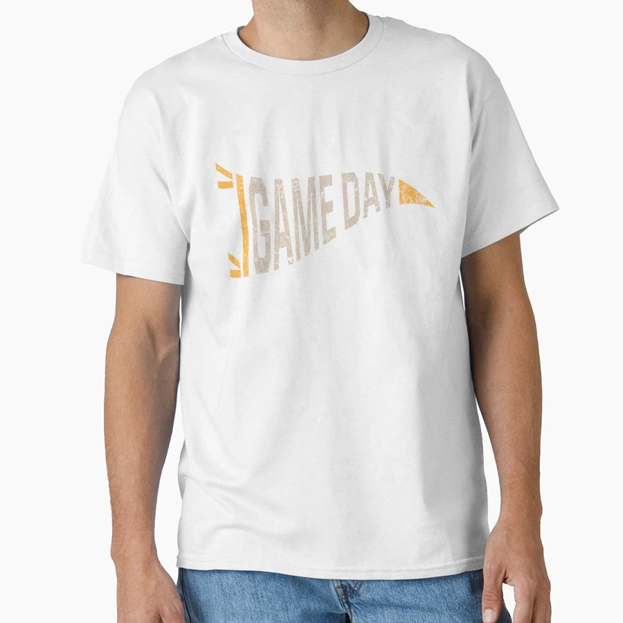 Game Day Pennant T-Shirt - Custom Art Print Unisex - T-Shirt, Sweatshirt, Hoodie