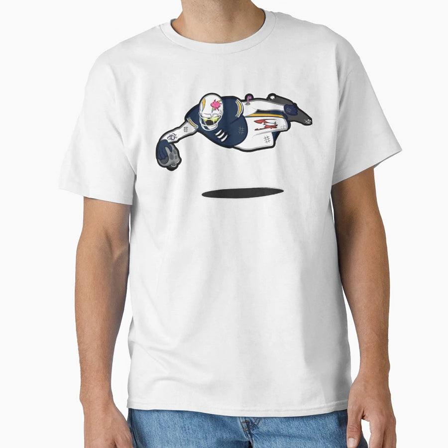 Zombie Football Player San Diego W T-Shirt - Fun Novelty Design Unisex - T-Shirt, Sweatshirt, Hoodie