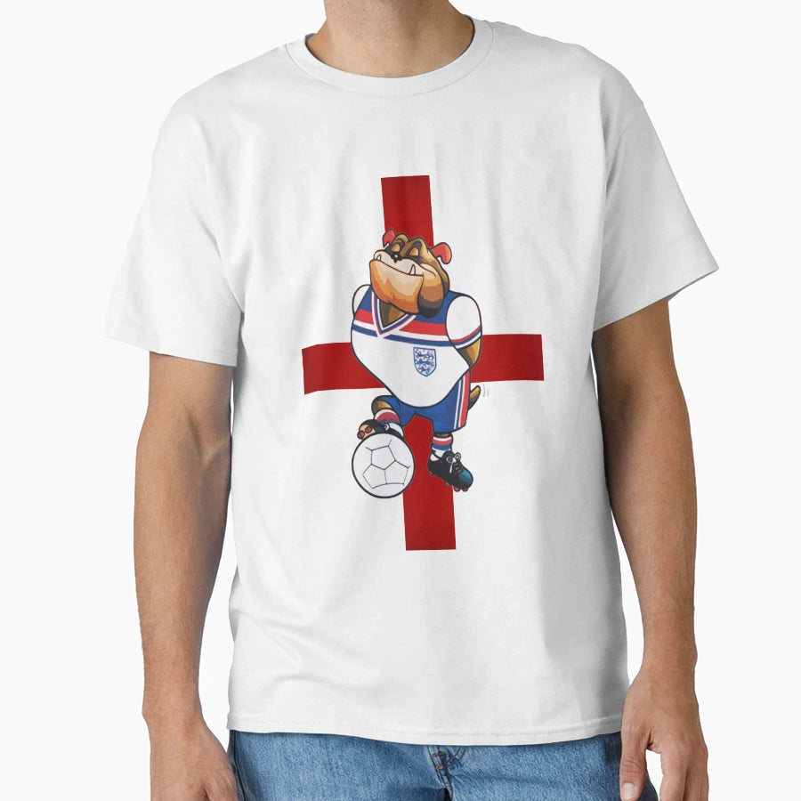 Bulldog Bobby England T-Shirt - Trendy Graphic for Adults - T-Shirt, Sweatshirt, Hoodie
