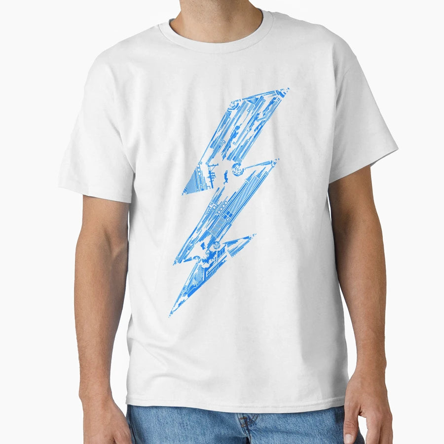 Thunder Flash T-Shirt - Novelty Apparel for Adults - T-Shirt, Sweatshirt, Hoodie