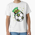 Football Soccer St Patricks Day T-Shirt - Novelty Apparel Men Women - T-Shirt, Sweatshirt, Hoodie