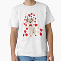 Funny Bow Love Valentines Day T Gift T-Shirt - Custom Art Print Men Women - T-Shirt, Sweatshirt, Hoodie