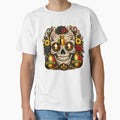 Belgium Soccer Skull T-Shirt - Unique Graphic Men Women - T-Shirt, Sweatshirt, Hoodie