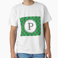 P Checkard T-Shirt - Unique Graphic for Adults - T-Shirt, Sweatshirt, Hoodie
