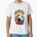 Soccer Pulse T-Shirt - Minimalist Print for Adults - T-Shirt, Sweatshirt, Hoodie