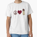 Peace Love Ypsilanti T-Shirt - Aesthetic Graphic Unisex - T-Shirt, Sweatshirt, Hoodie