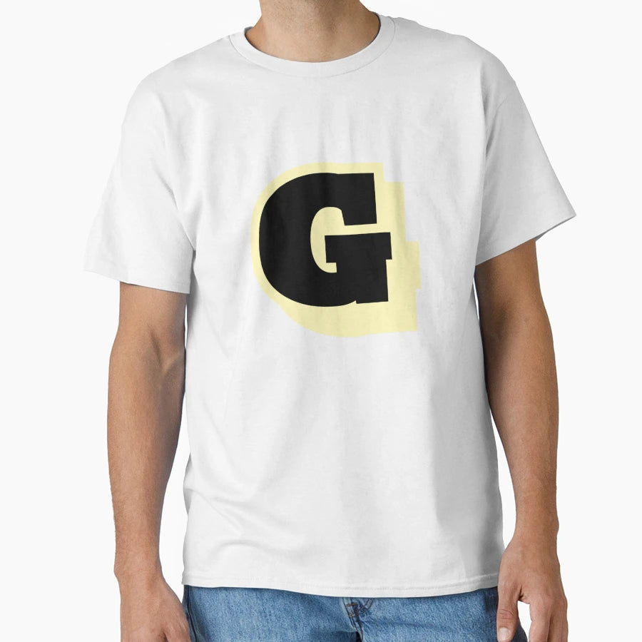 Letter G Street Art Typography Monogram Or T-Shirt - Trendy Graphic Unisex - T-Shirt, Sweatshirt, Hoodie