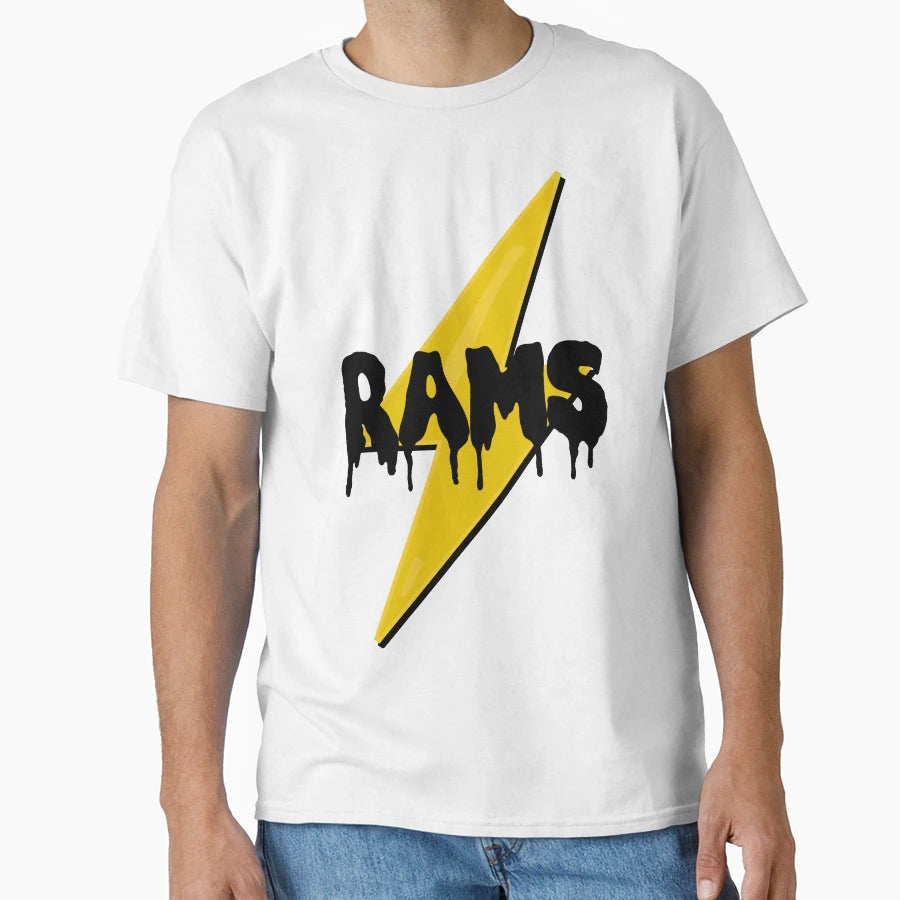 Rams Thunder T-Shirt - Aesthetic Graphic Unisex - T-Shirt, Sweatshirt, Hoodie