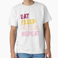 Eat Sleep Futsal Repeat T-Shirt - Minimalist Print for Adults - T-Shirt, Sweatshirt, Hoodie