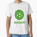 Football Green Professional Ball Soccer T-Shirt - Graphic Print Unisex - T-Shirt, Sweatshirt, Hoodie