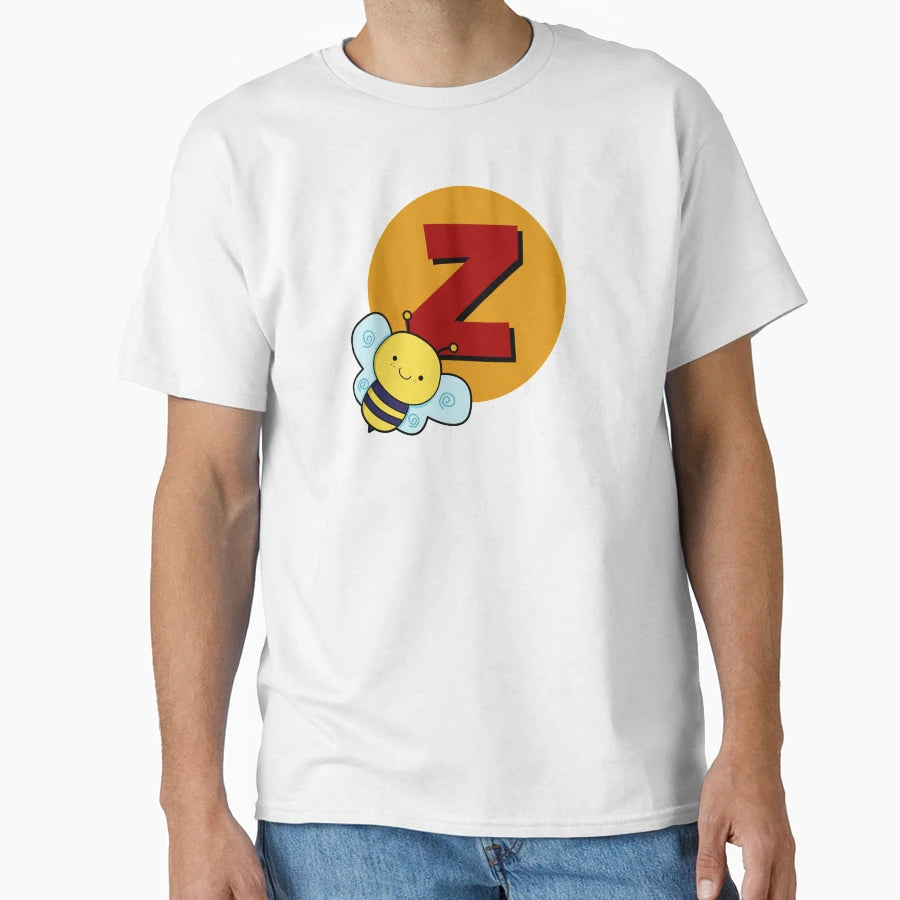 Monogram Z Busy Bee T-Shirt - Graphic Print Men Women - T-Shirt, Sweatshirt, Hoodie