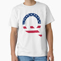 Letter Q Capital Alphabet American T-Shirt - Fun Novelty Design Men Women - T-Shirt, Sweatshirt, Hoodie