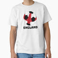 England Football Gift Sport T-Shirt - Fun Novelty Design for Adults - T-Shirt, Sweatshirt, Hoodie