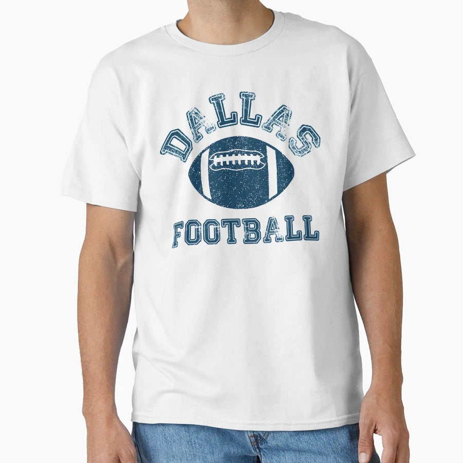 Dallas Distressed Pro Football Team Sweatshirt - Graphic Print Men Women - T-Shirt, Sweatshirt, Hoodie