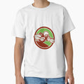 American Football Player Rushing T-Shirt - Streetwear Style for Adults - T-Shirt, Sweatshirt, Hoodie